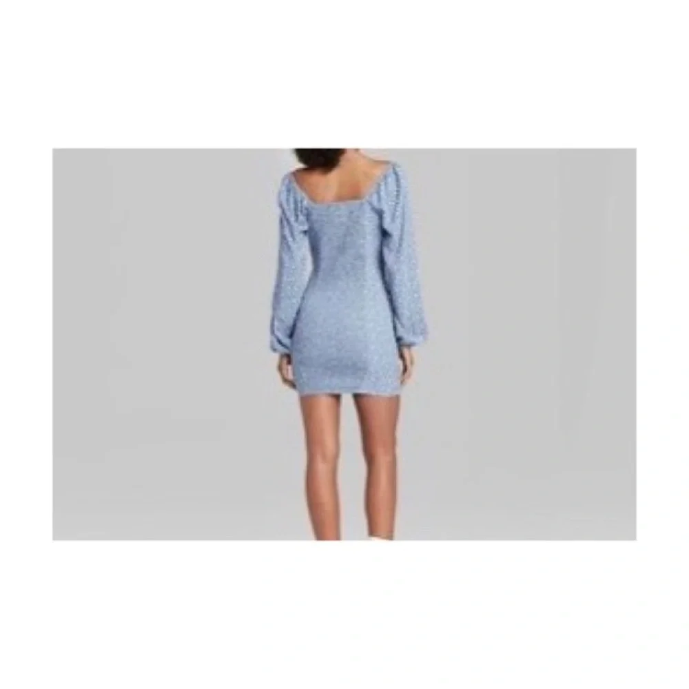 Wild Fable puff long sleeve double ruched
dress - Picture 5 of 5